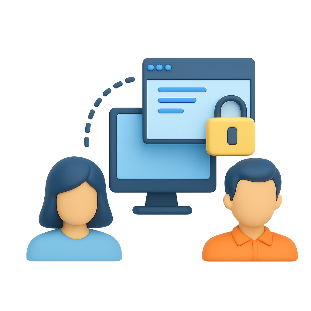 Secure remote desktop access remote desktop access